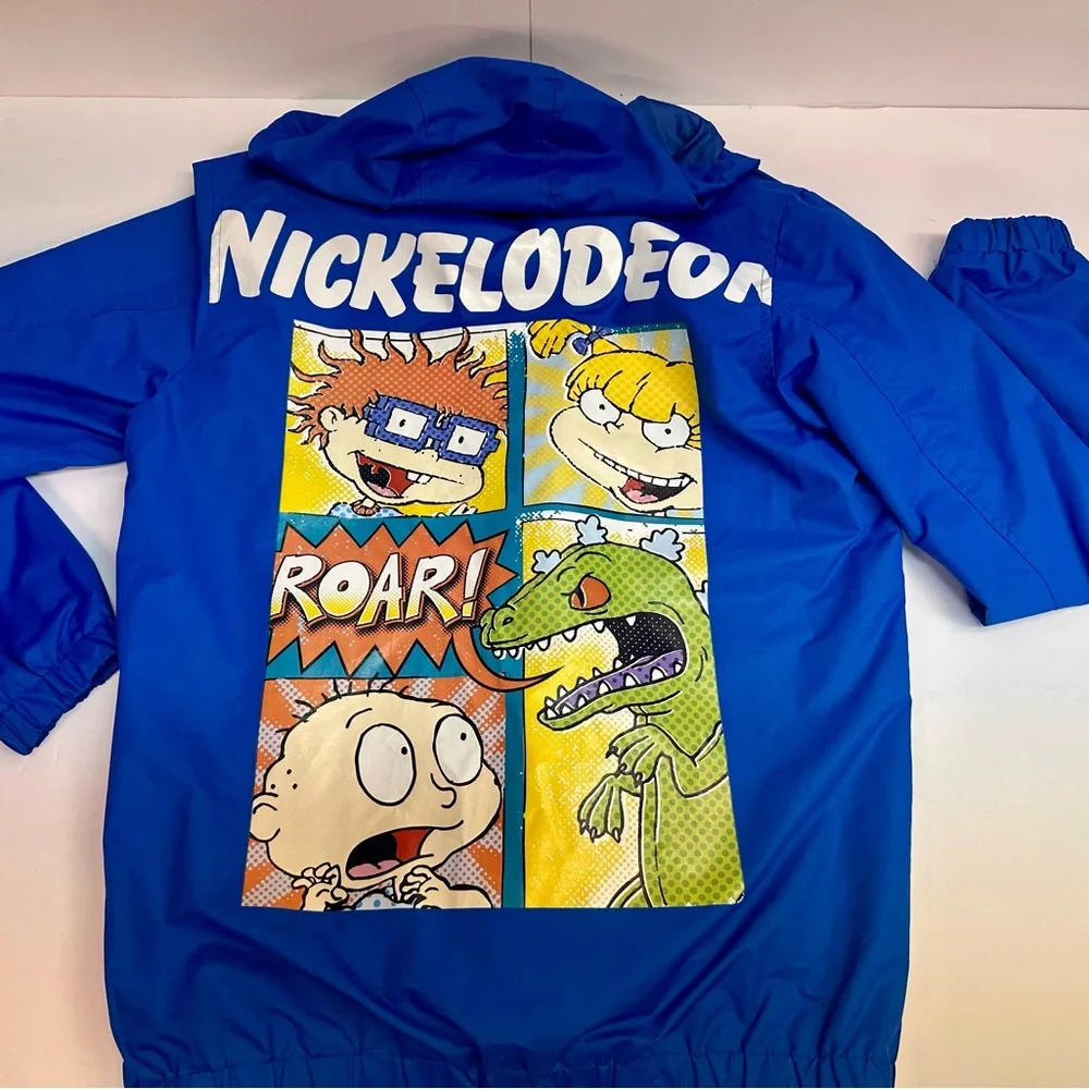Members Only‎ Men’s Rugrats Blue windbreaker size small Nickelodeon